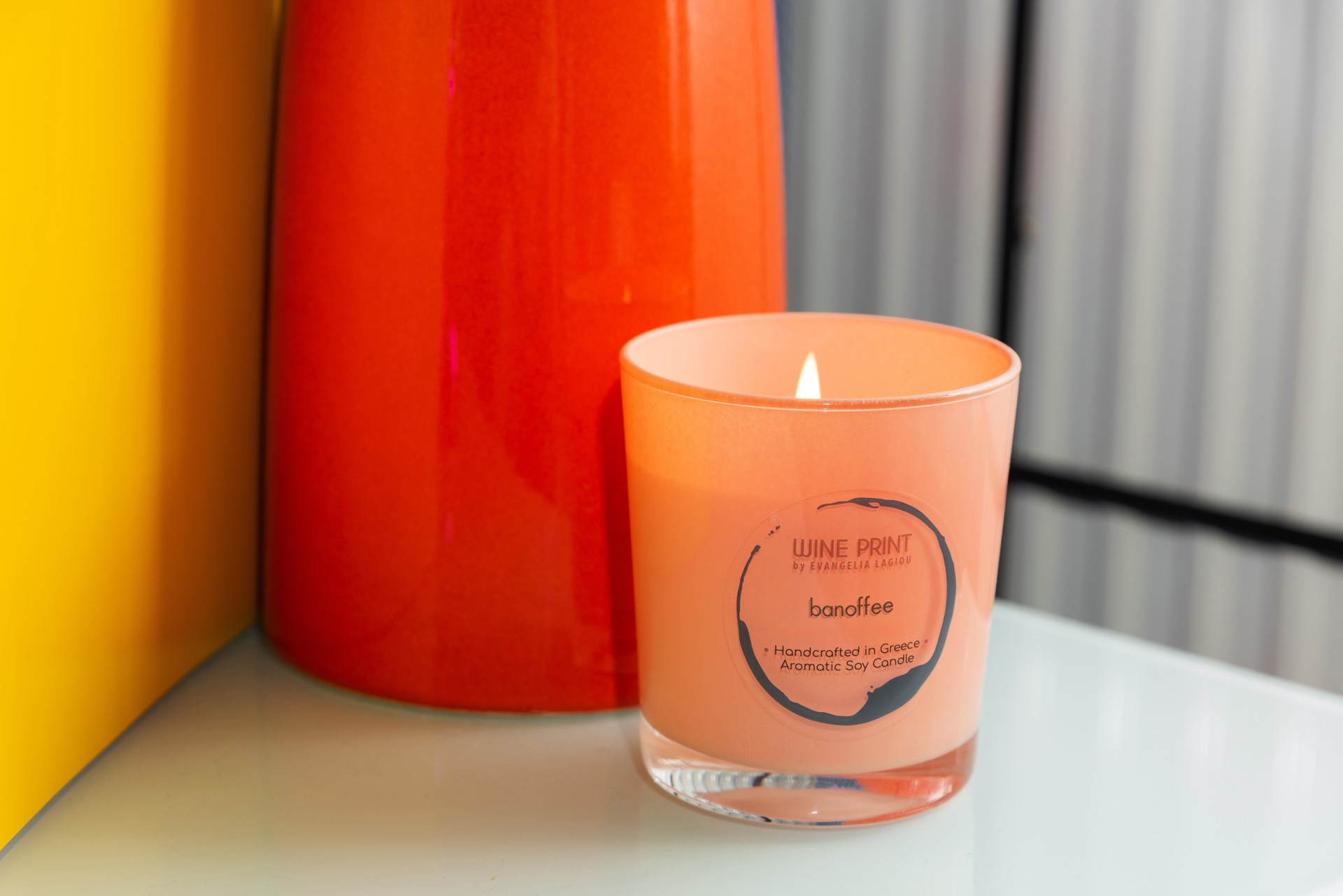 Banoffee Coral ceramic cup